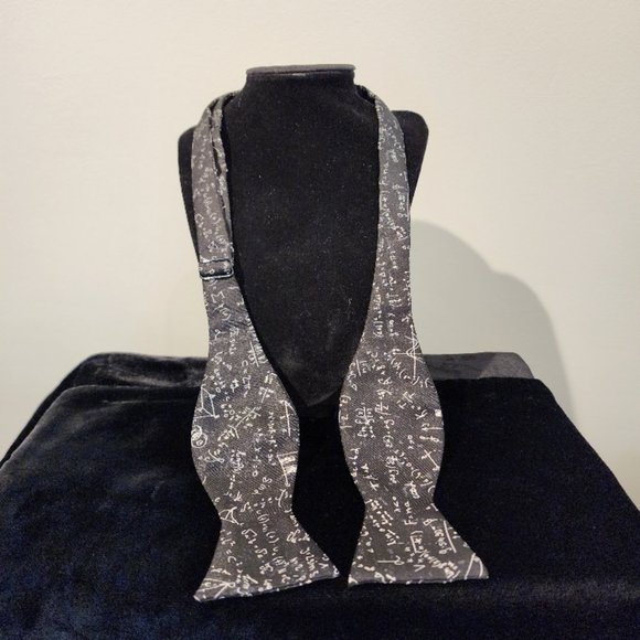 Bow Tie by Wild Ties - Math Equation motif - Picture 3 of 7